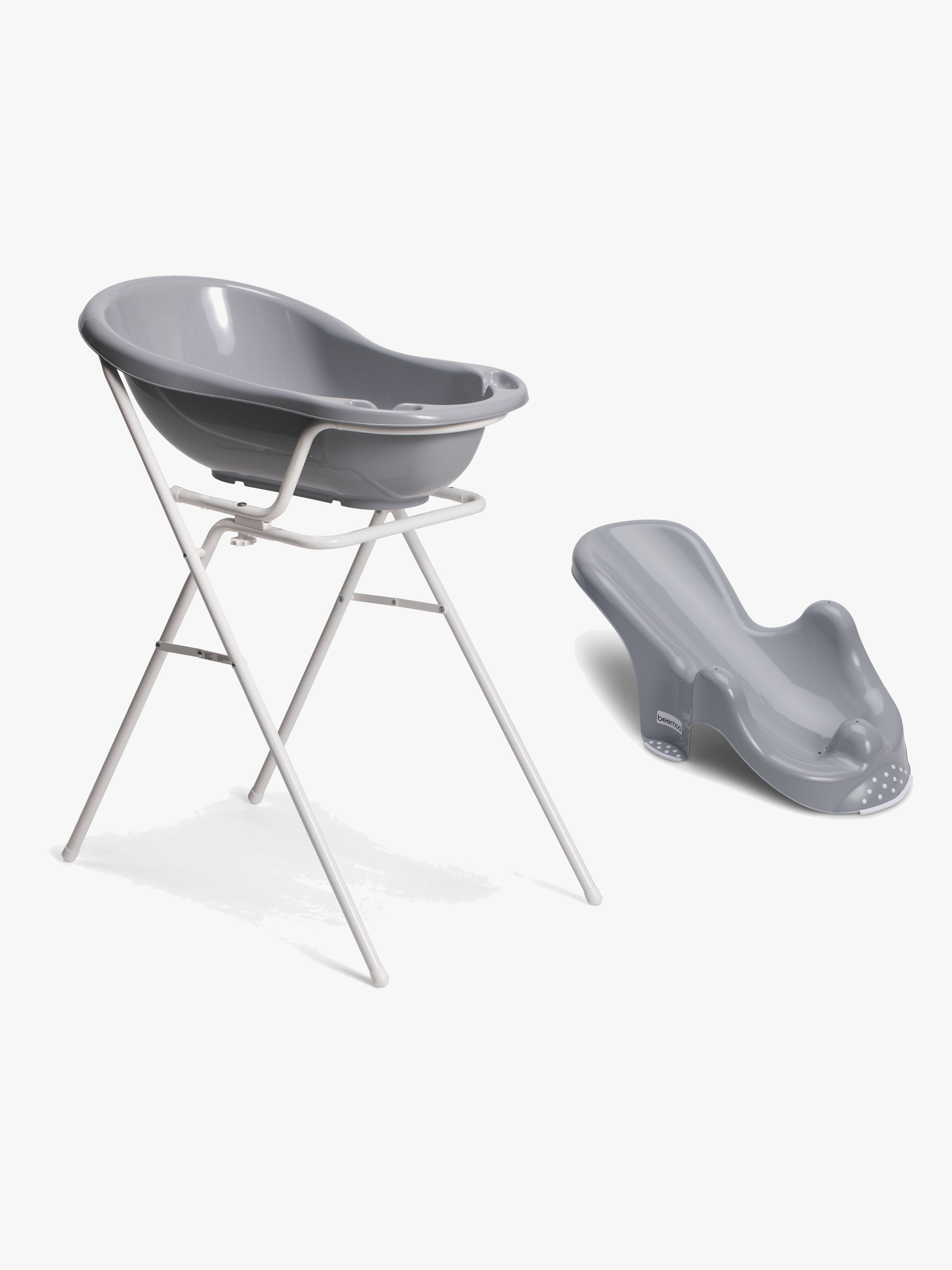 CARE Badewanne mit Badesitz und Stativ, Grau