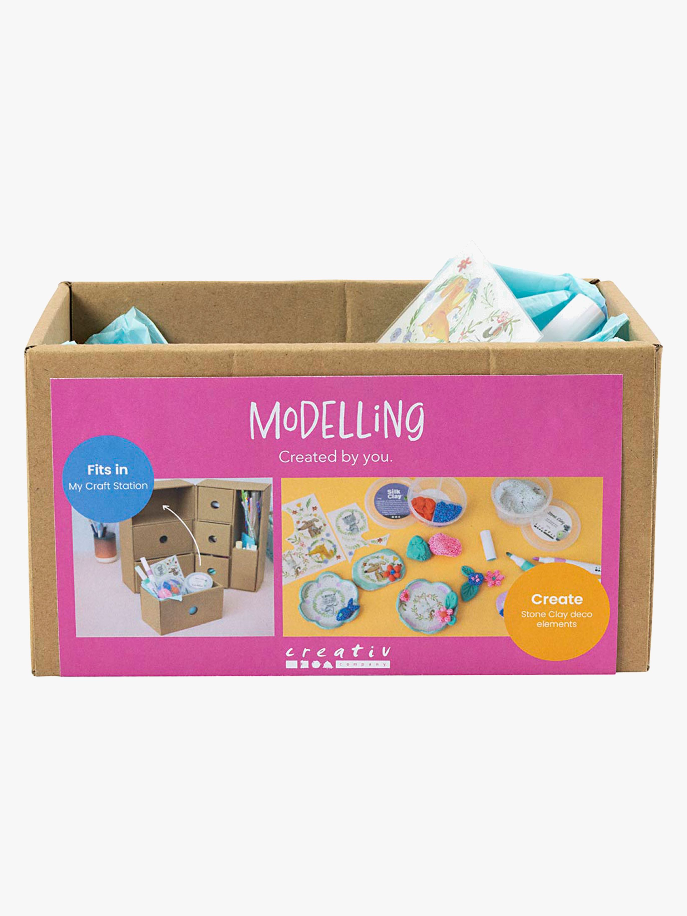 Meine Bastelstation Nachfüllbox Modelliermasse