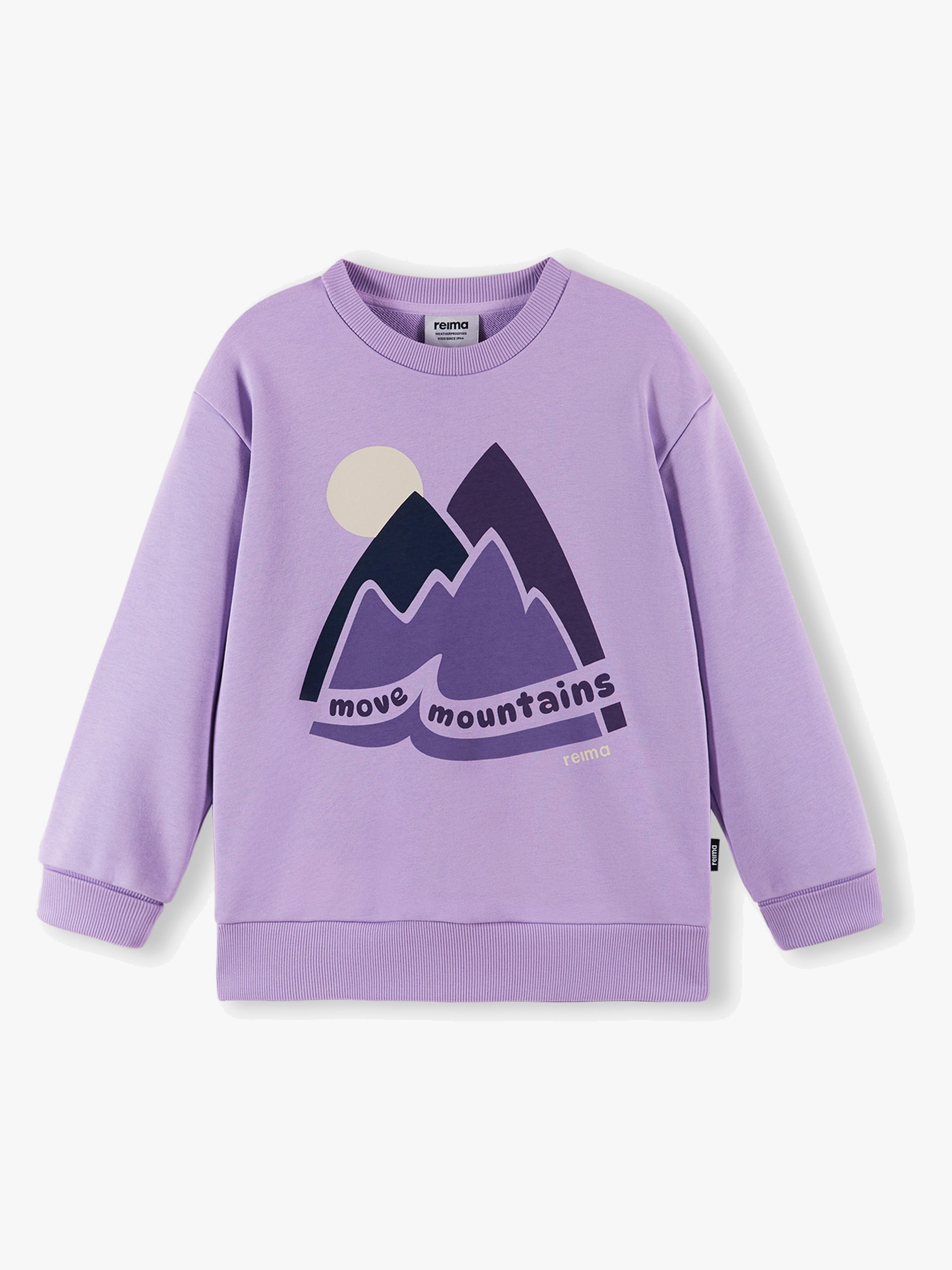 Reima Collari Sweatshirt, Blooming Lilac, 98-104