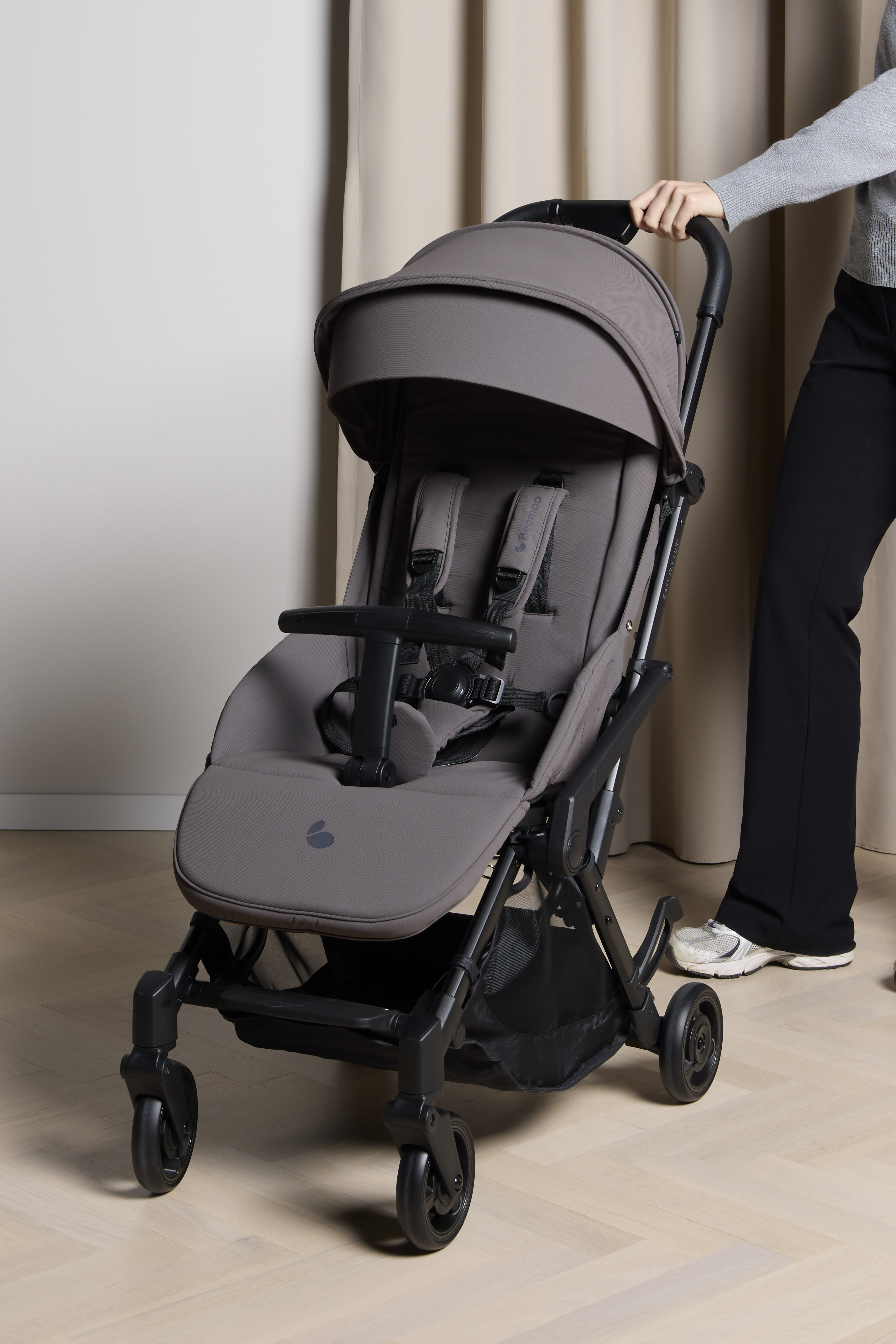 Beemoo Easy Fly Lux 4 Buggy, Gull Grey