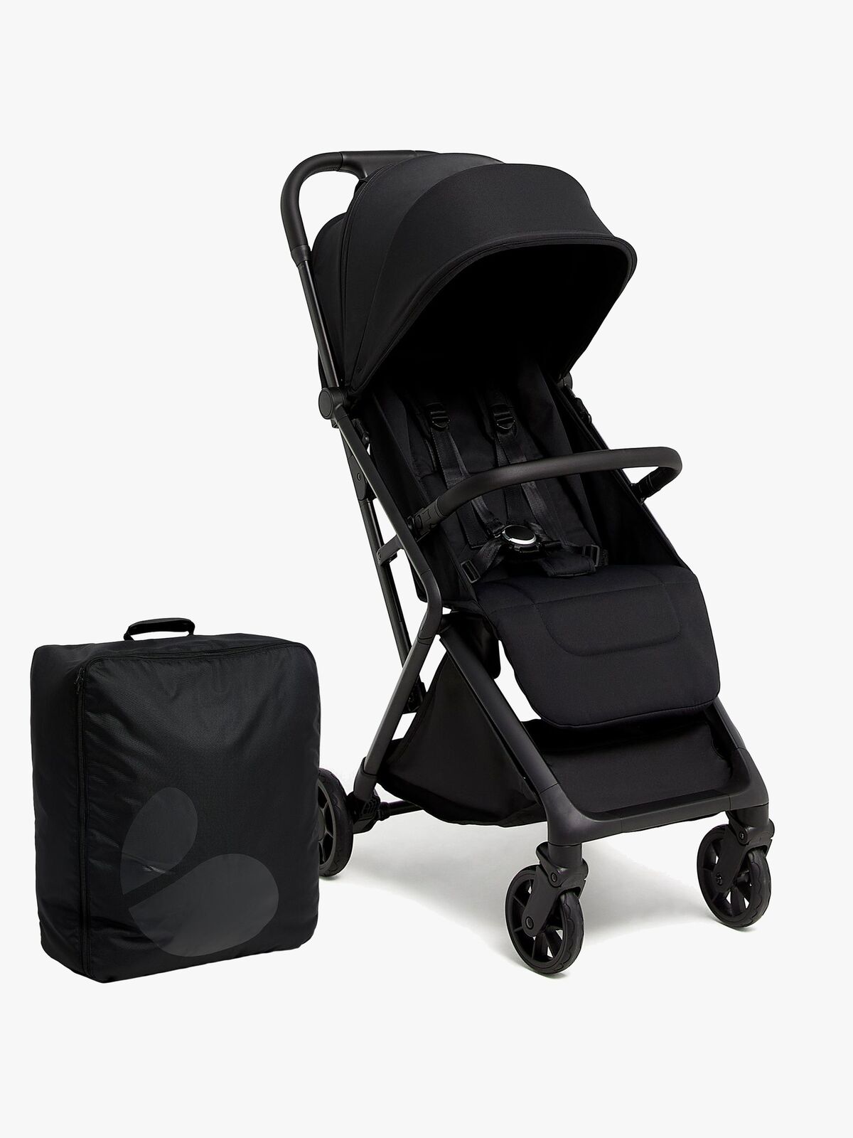 Beemoo Pro Venti Buggy inkl. Gepolsterte Transporttasche, Coffee Black
