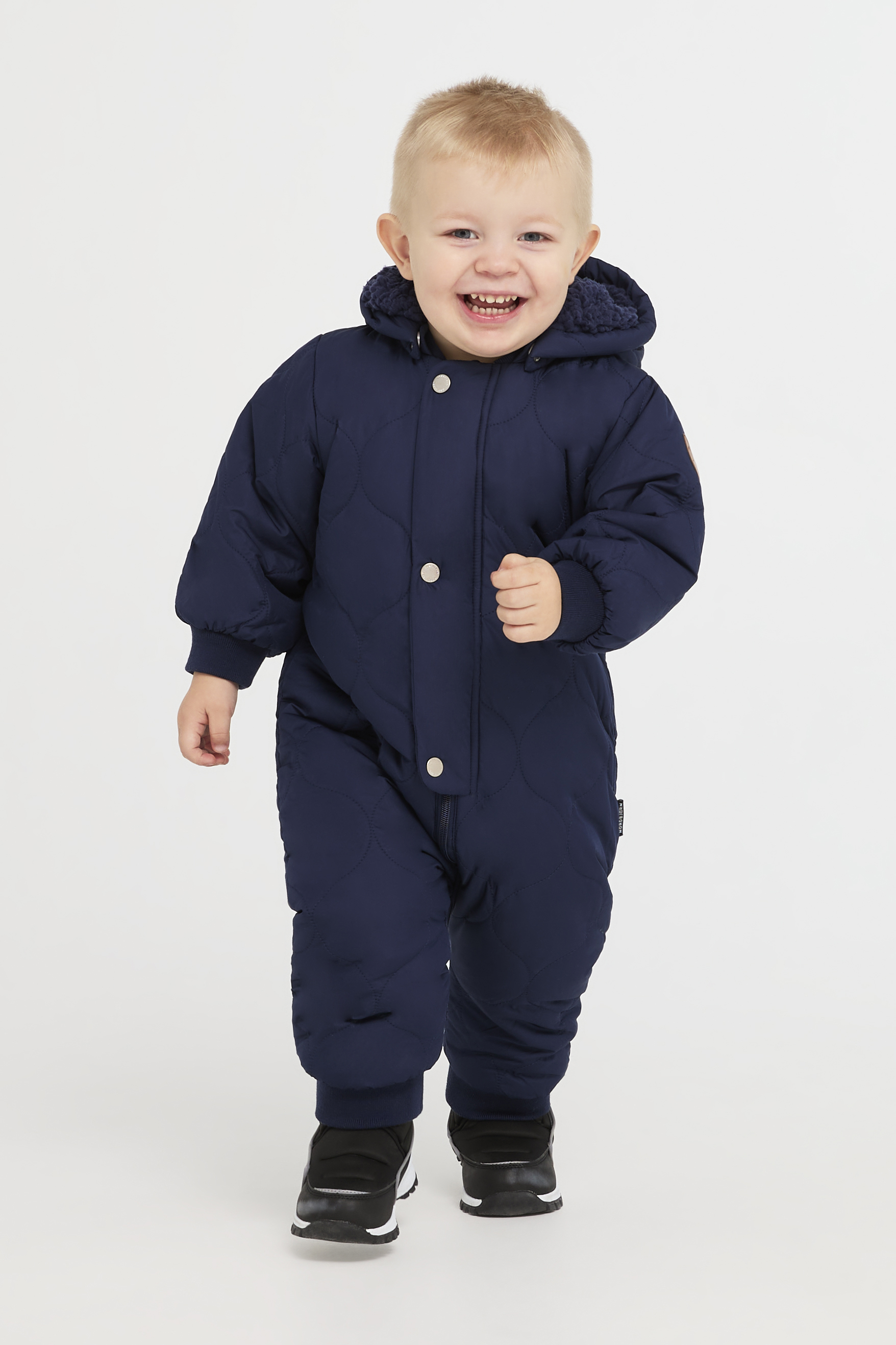 Nordbjørn Billie Babyoverall, Marineblau, 62