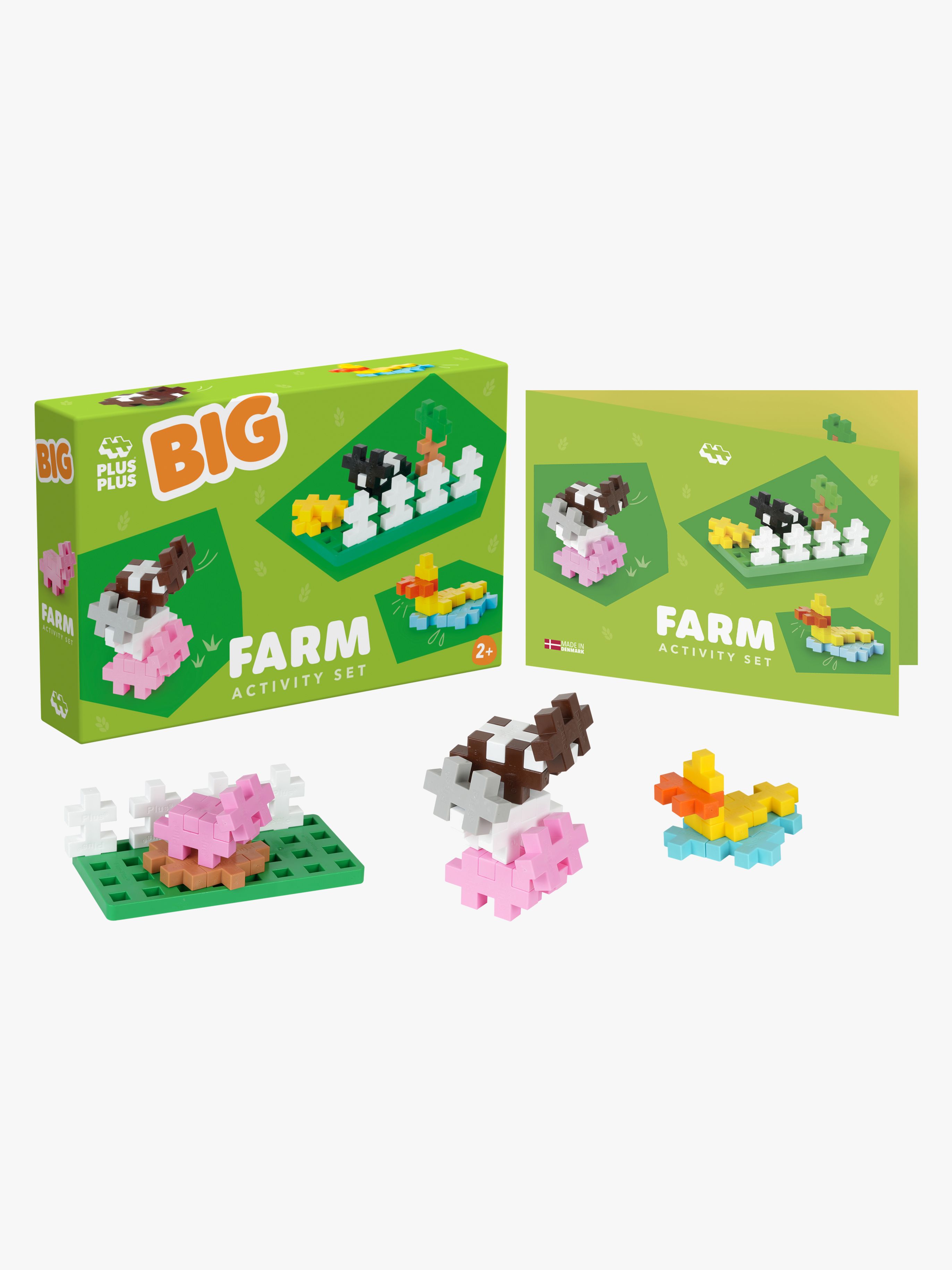 Plus-Plus BIG Activity Bauernhof Bausatz 41 Teile