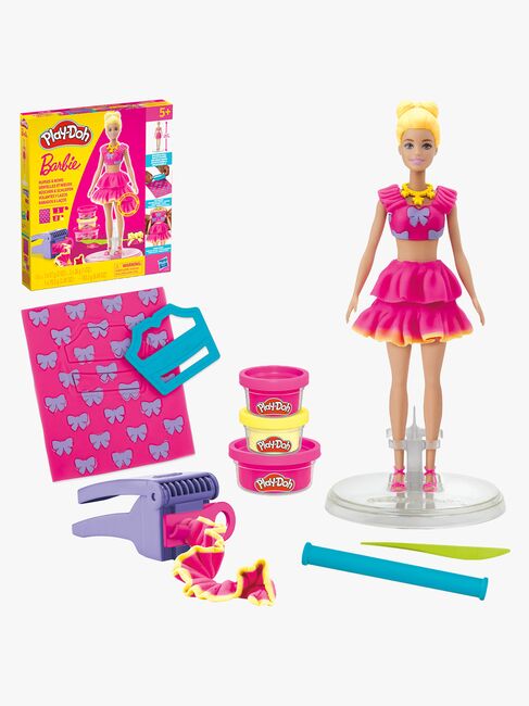 Play-Doh Barbie Knete mit Puppe Rüschen & Schleifen