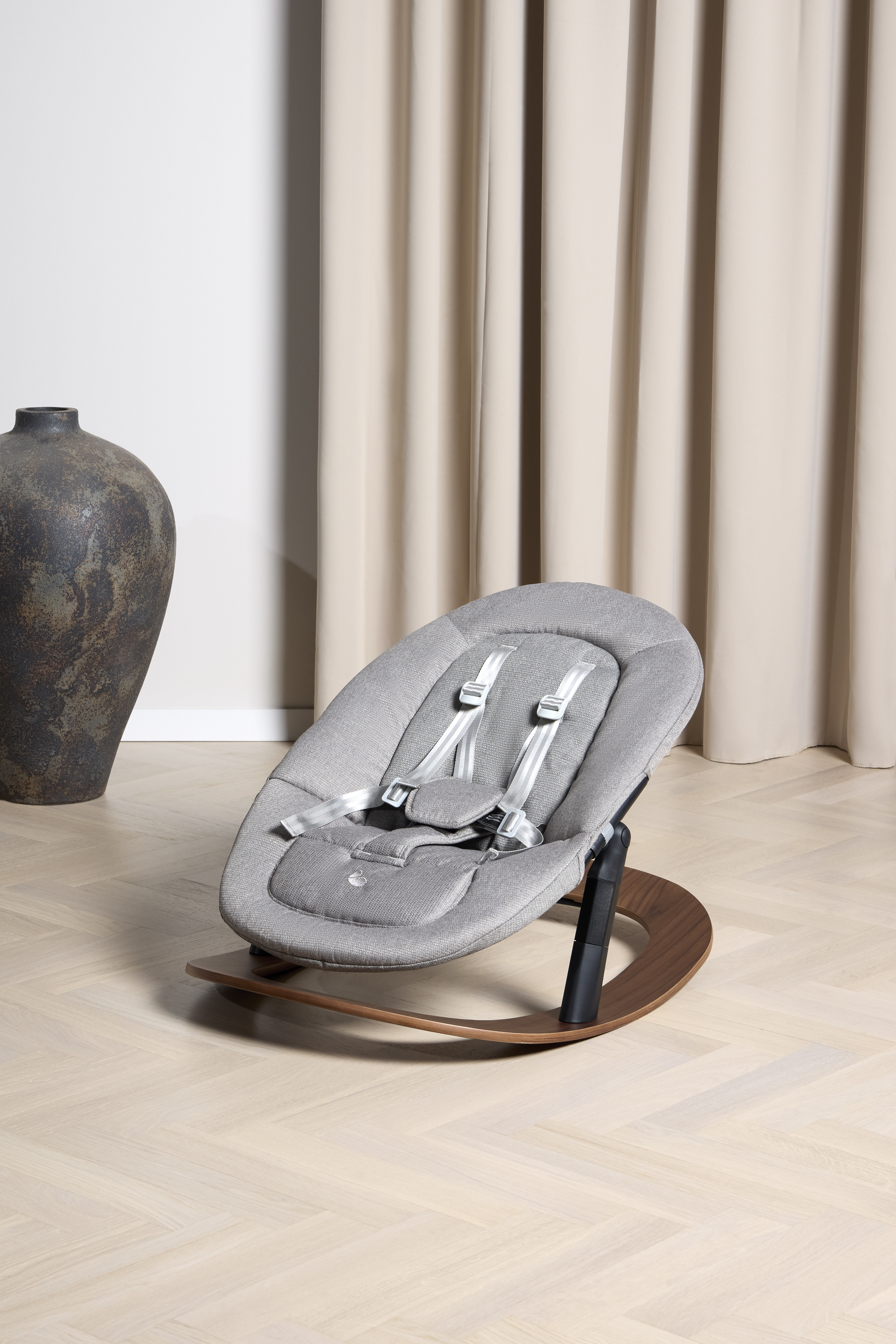 Beemoo Selection Life Babywippe, Grey