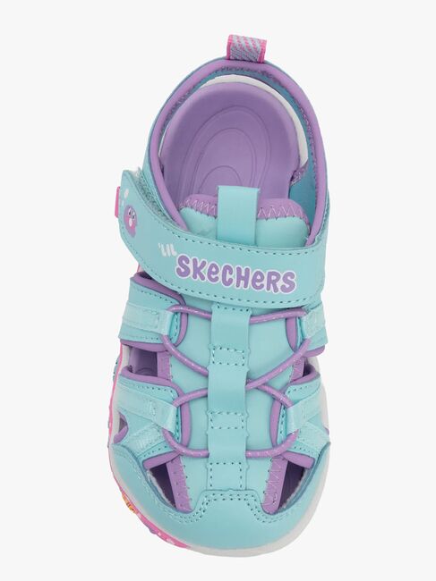 Skechers Play Scene Splash Cute Crew Sandalen, Blue