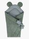 MeowBaby Aesthetic Pucktuch, Olive Green