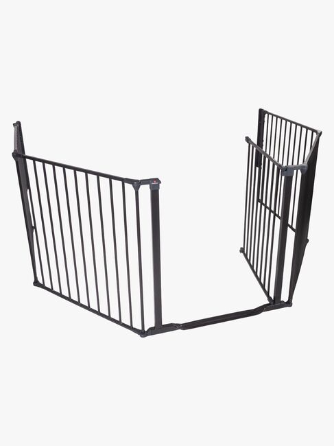 BabyDan Flex StepFree XXL Schraubgitter, Schwarz