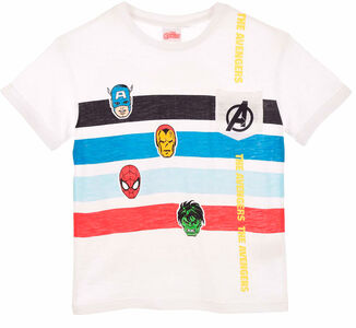 Marvel Avengers Classic T-Shirt, White