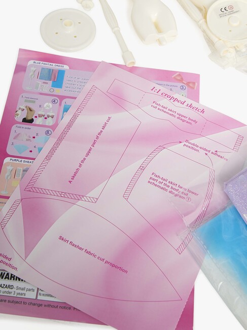 Fippla DIY Kleidungsdesign-Kit 5 Stile