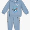 Puma Hot Wheels Minicats Zweiteiliges Set, Cool Blue