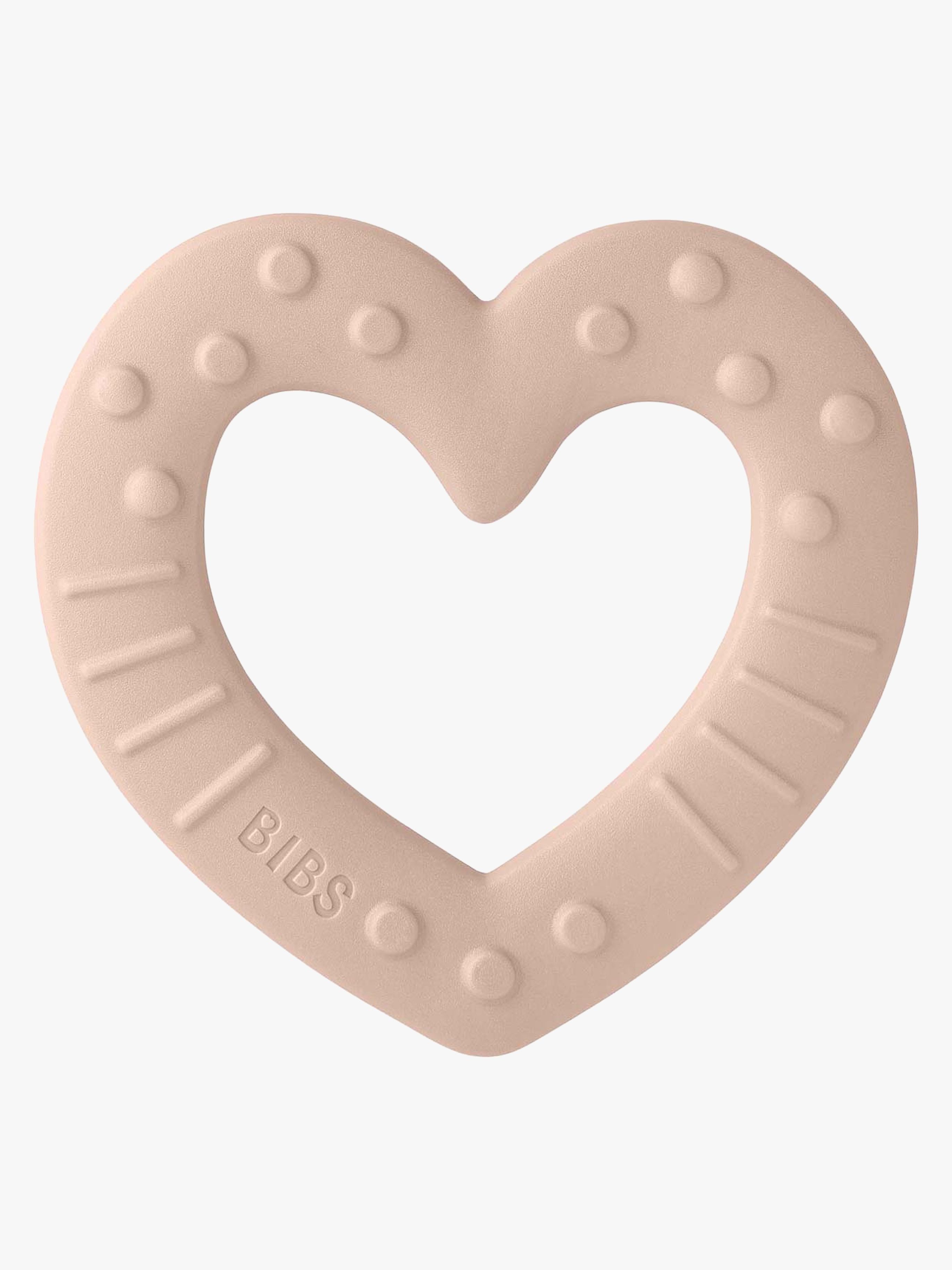 BIBS Beißringe Baby Bitie Heart,  Blush, Beißspielzeug