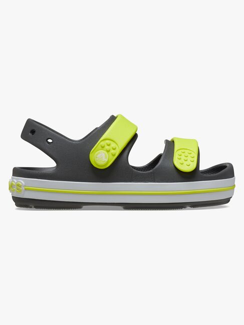 Crocs Crocband Cruiser Kids Sandalen, Slate Grey/Acidity