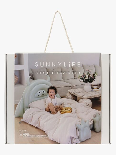 SUNNYLiFE Aufblasbares Kinderbett, Monster Sage