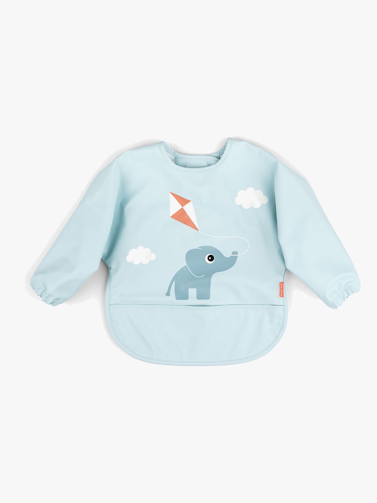 Done By Deer Playground  Langärmlig Lätzchen, Blue