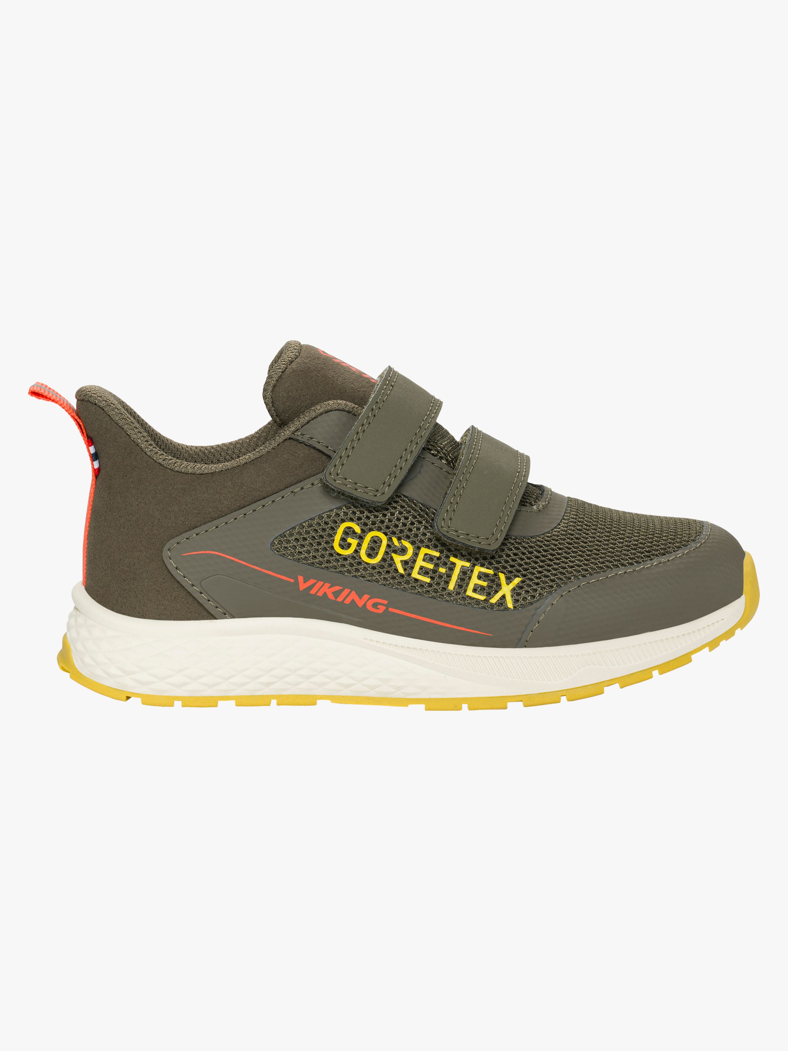 Viking Bouncy GTX 2V Kinder Sneaker, Olive, 31, Kinderschuhe