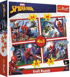Trefl Disney Marvel Puzzle Spider-Man 4-in-1