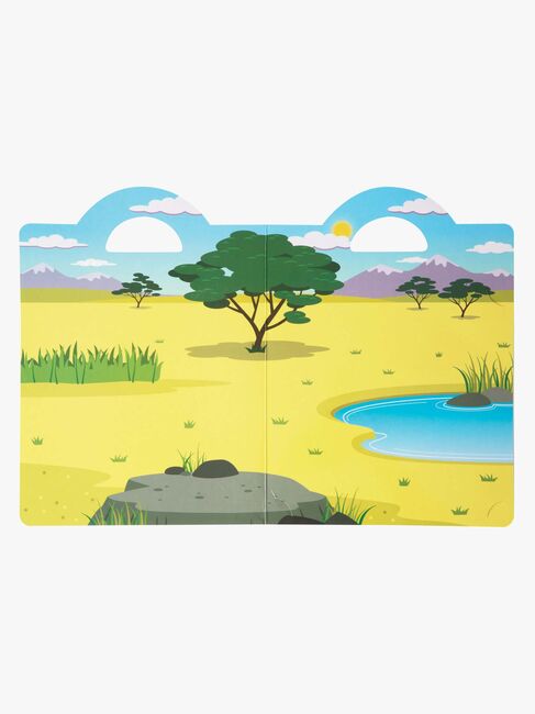 Melissa & Doug Stickerbuch Safari 42 Teile