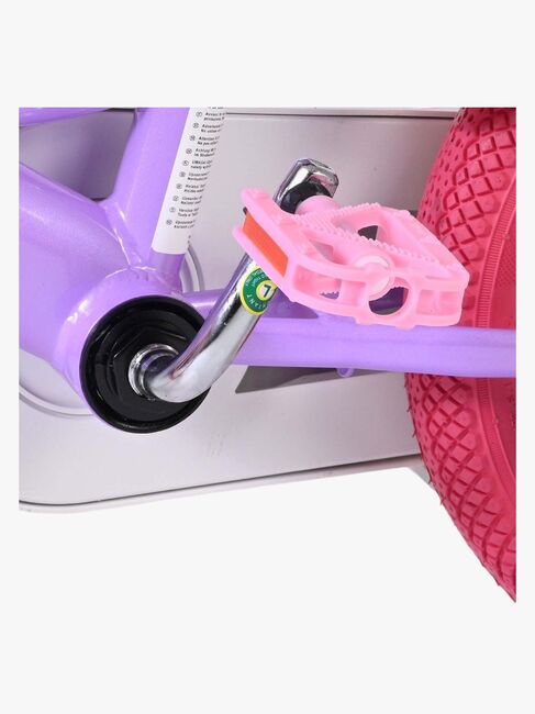 Volare Unicorn Fahrrad 12 Zoll, Lila