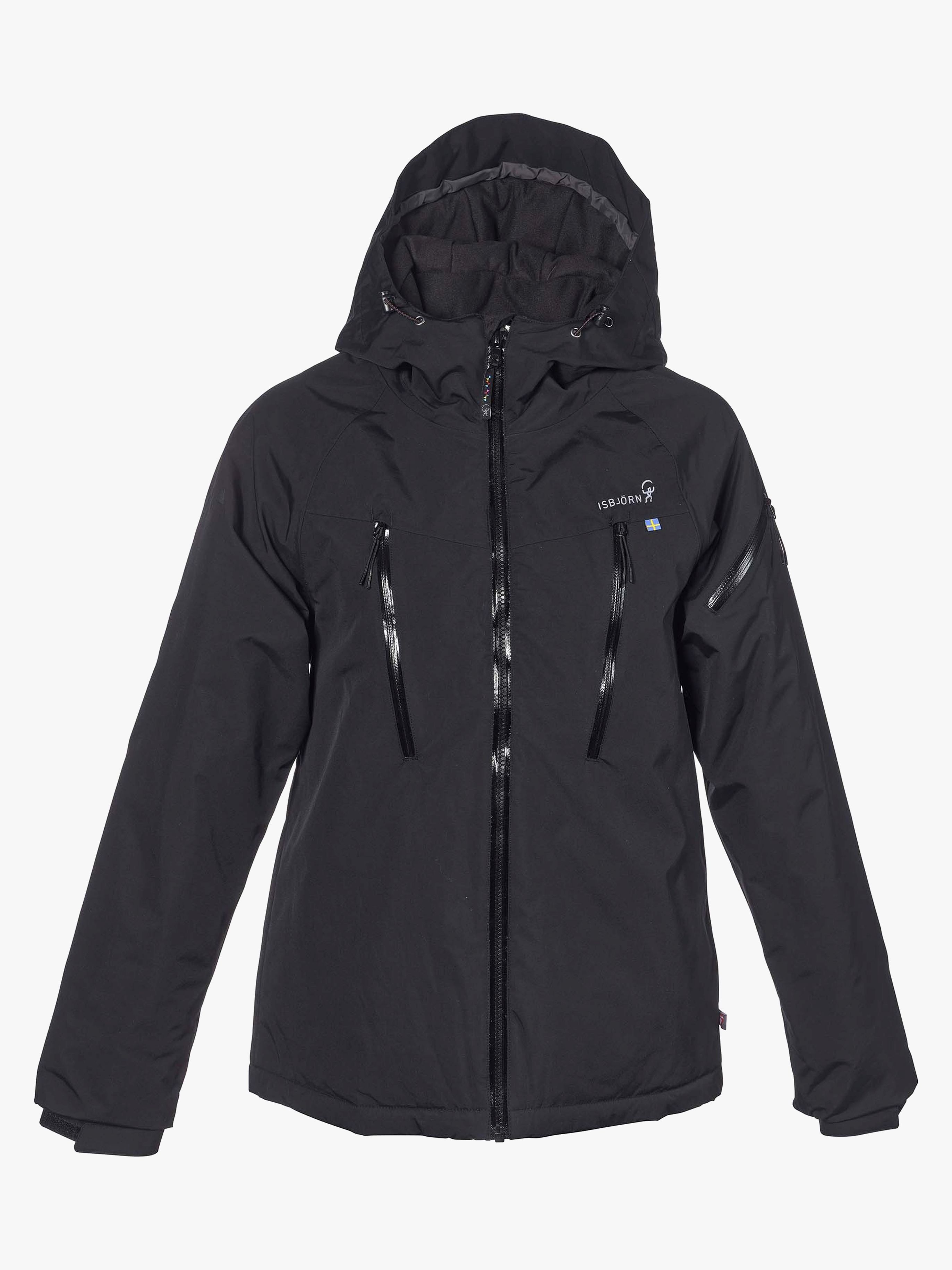 Isbjörn Carving Winterjacke, Black, 146-152