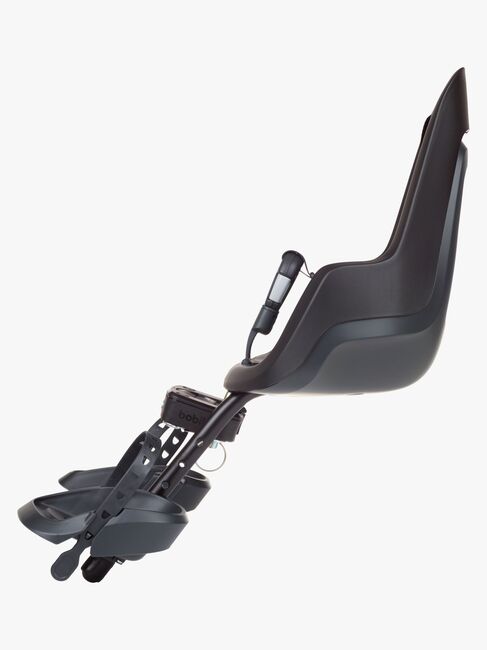 BoBike GO Mini Front Mount Fahrradsitz, Urban Black