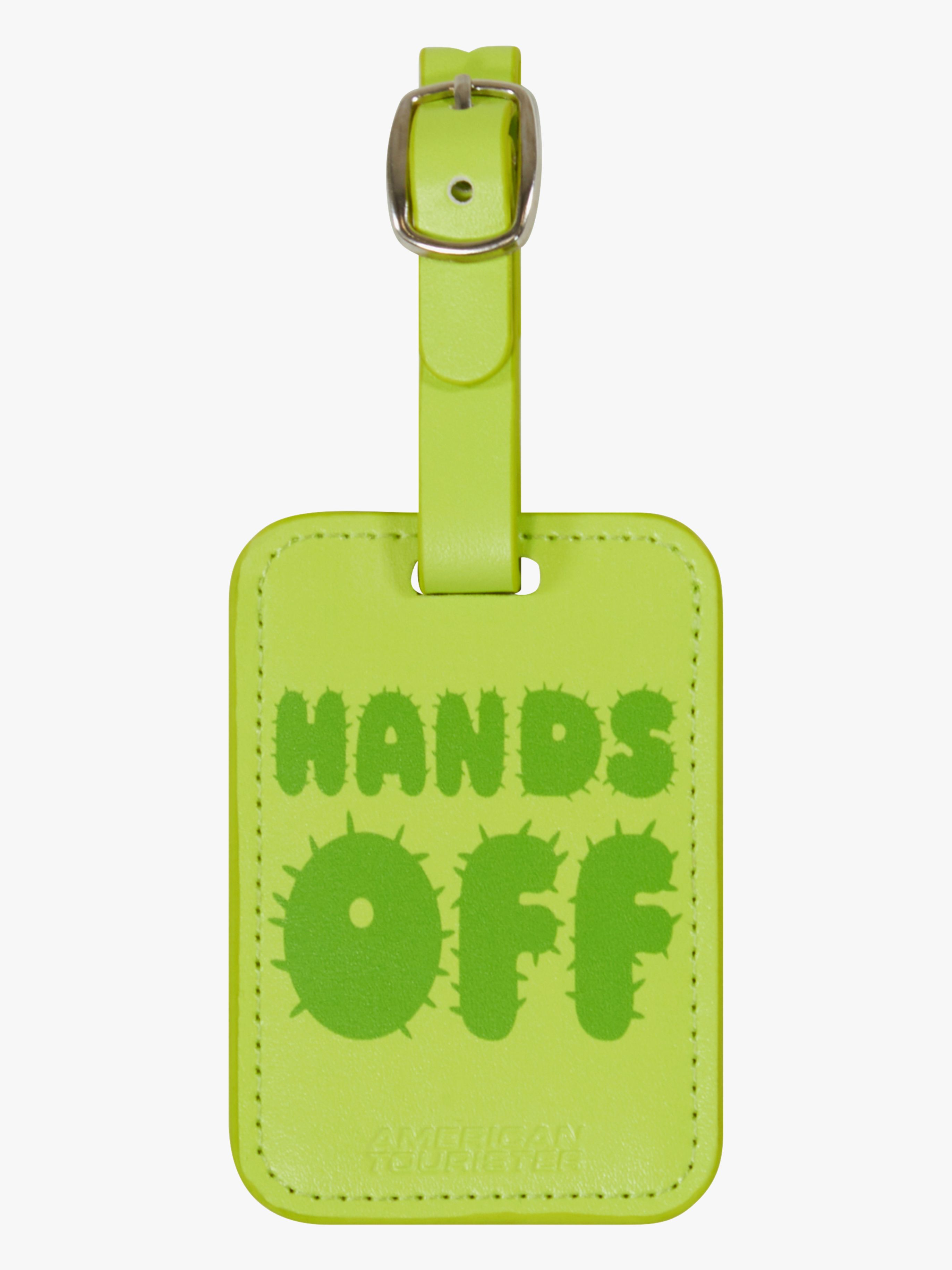 Graphic Tags Gepäckanhänger 2er-Pack, Hands Off