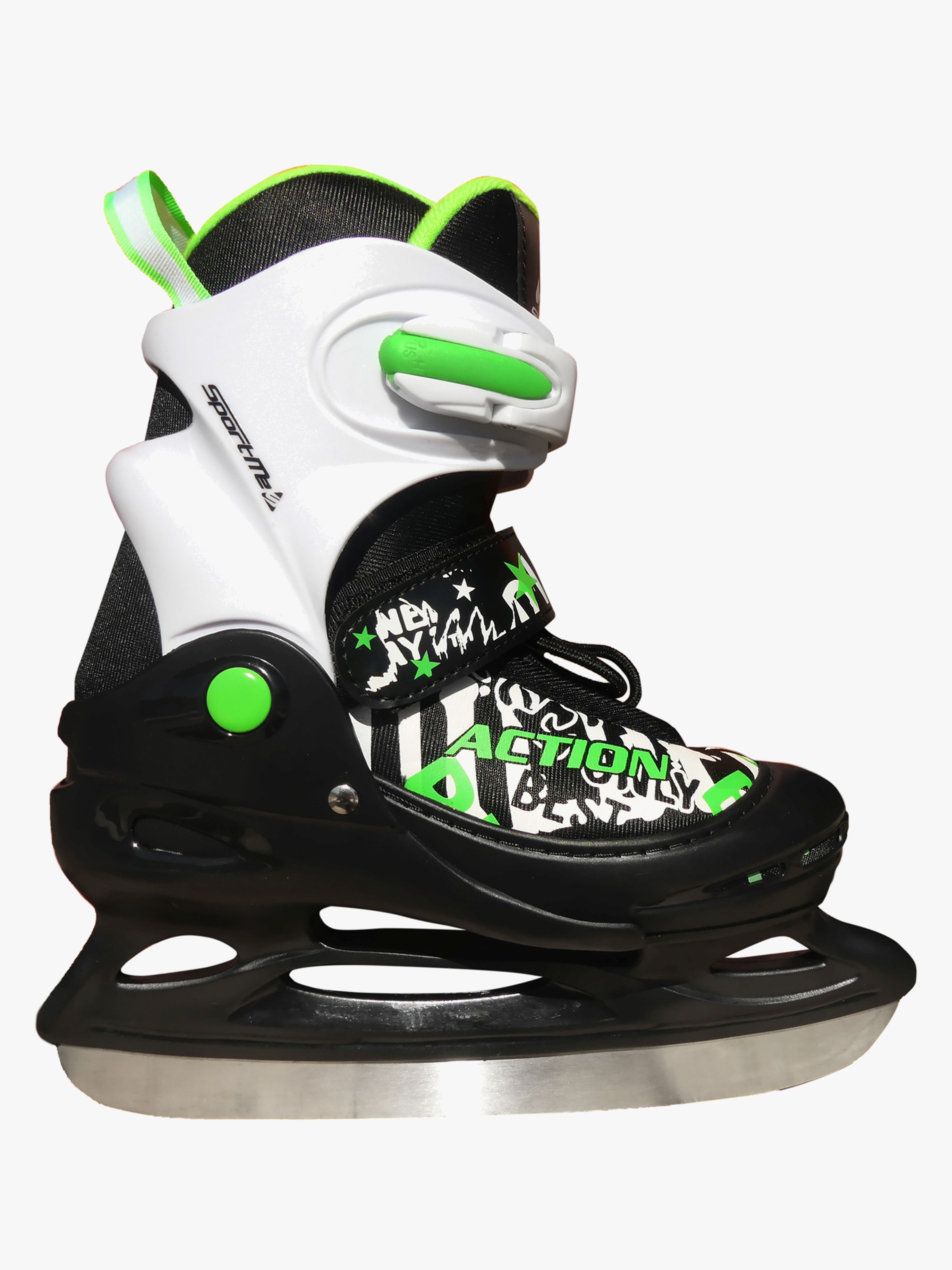 SportMe Schlittschuhe, Grün Gr. 26-29