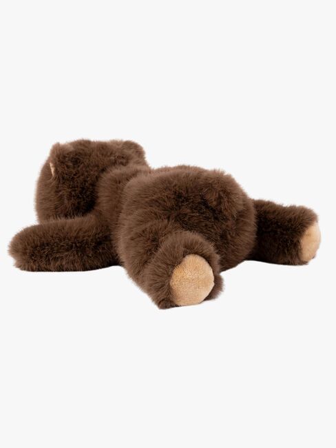 Teddykompaniet Plüschspielzeug Liegender Bär 28 cm, Braun