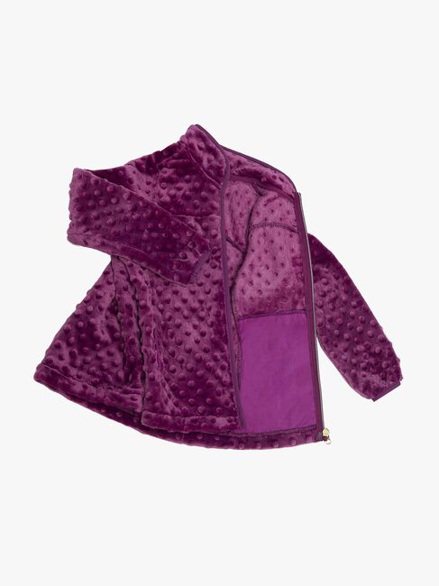 Petite Chérie Atelier Ella Fleecejacke, Damson