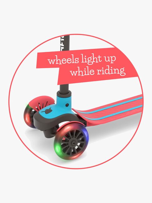 Chillafish Scotti Glow Tretroller, Red