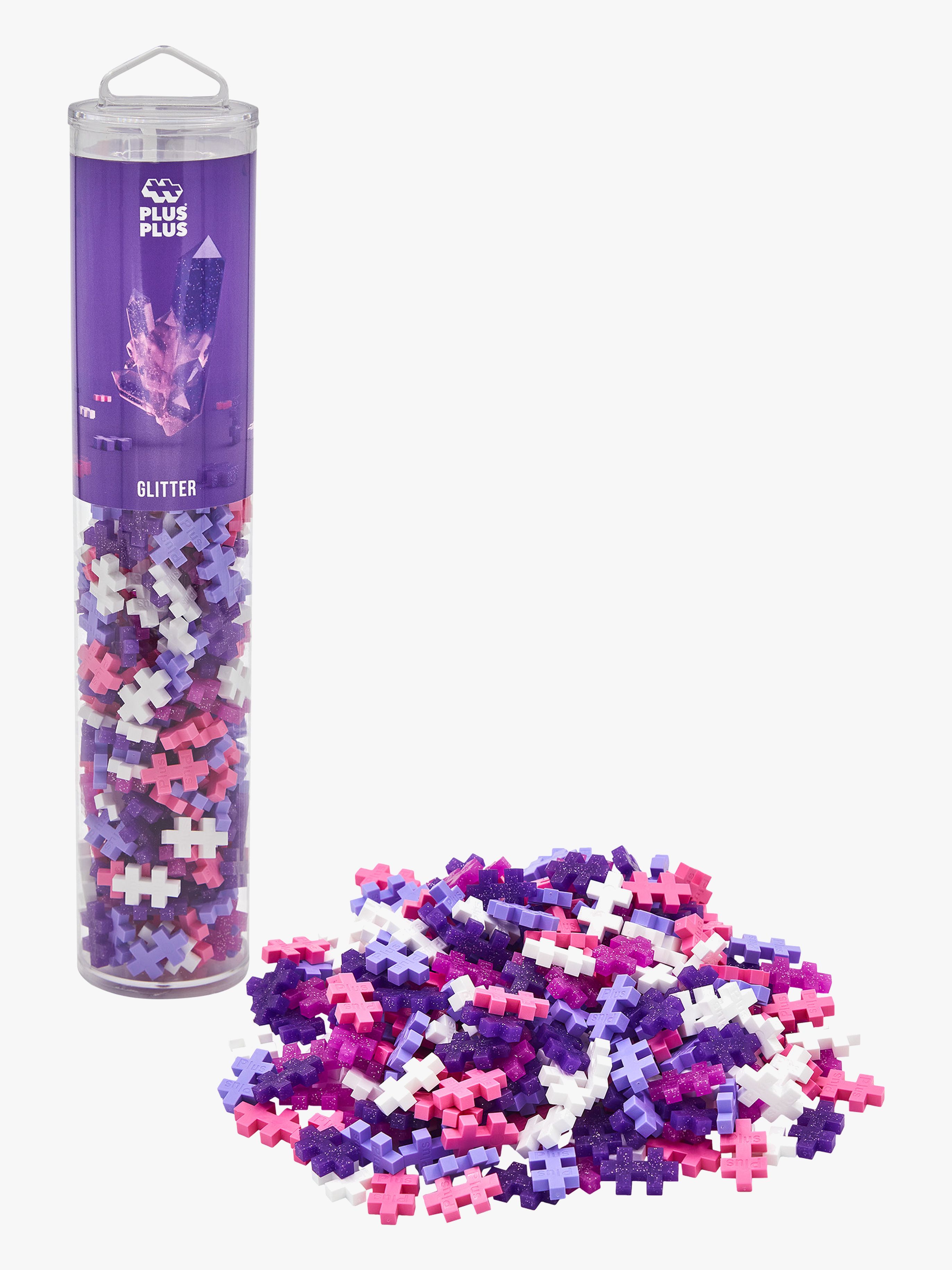 Plus-Plus Tube Glitter Mix 240 Teile