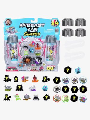 MrBeast Lab Swarms Sammelfigur Battle Fusion Surprise 14er-Pack