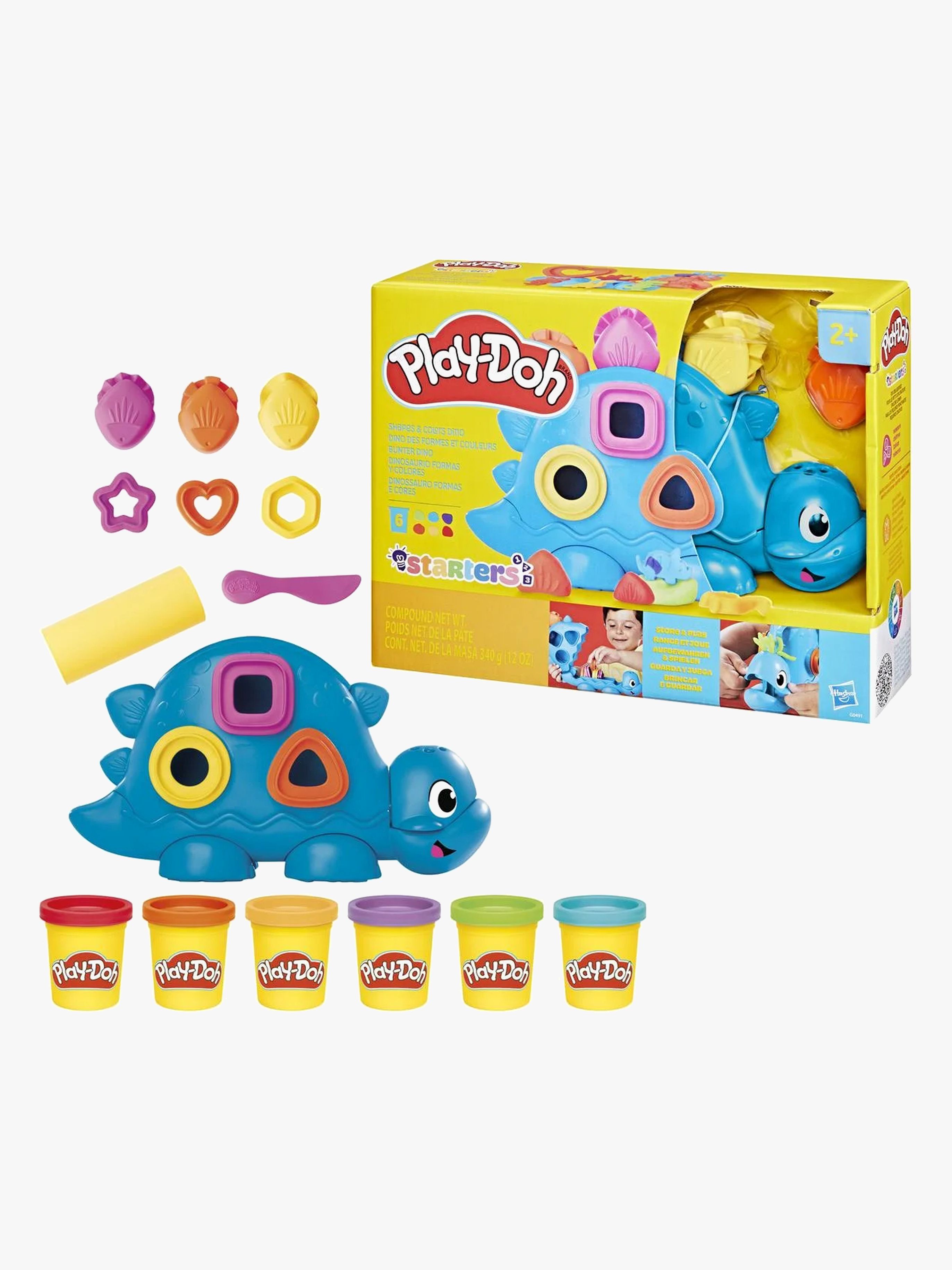 Play-Doh Knete Shapes &  Colors Dinosaurier