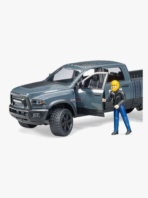 Bruder RAM 2500 Power Wagon Inkl. Anhänger BRUDER Roadster Racing Team 