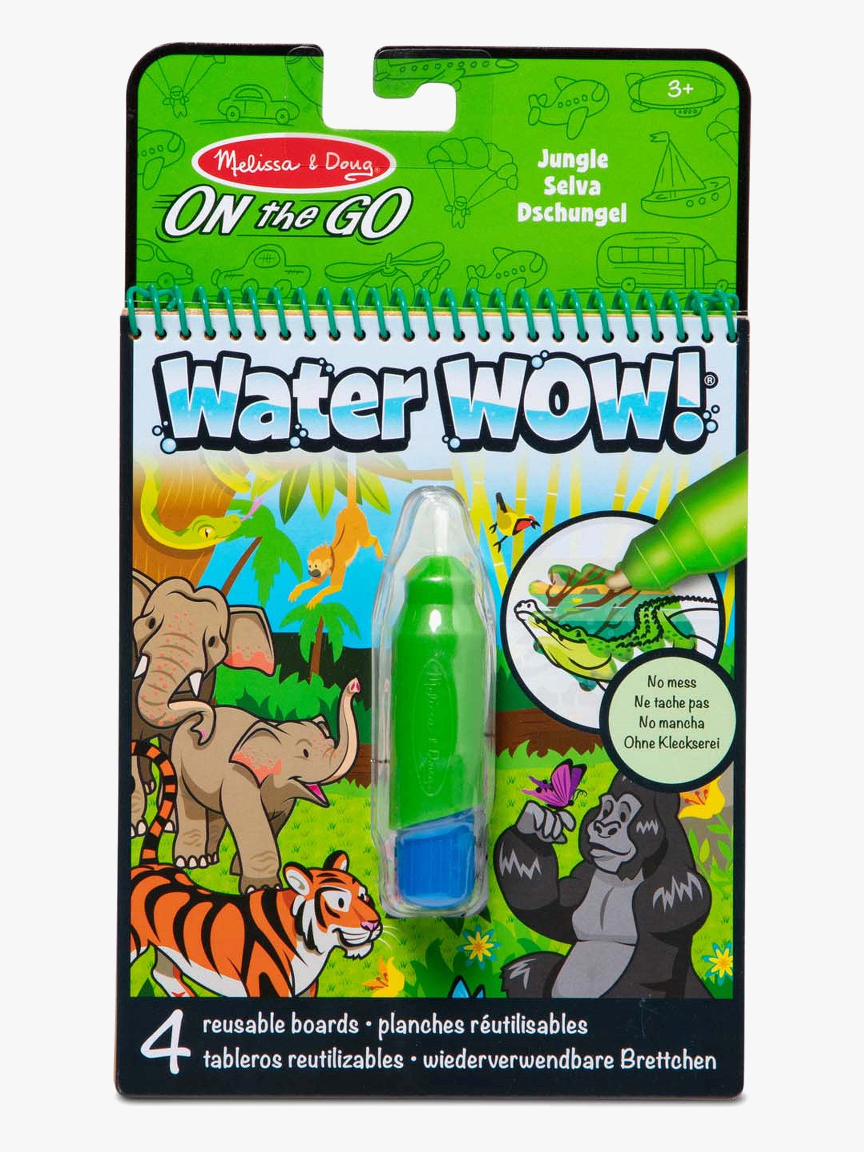Water Wow! Malbuch Dschungel