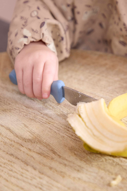 FILIBABBA Kindermesserset 2er-Pack, Powder Blue/Green