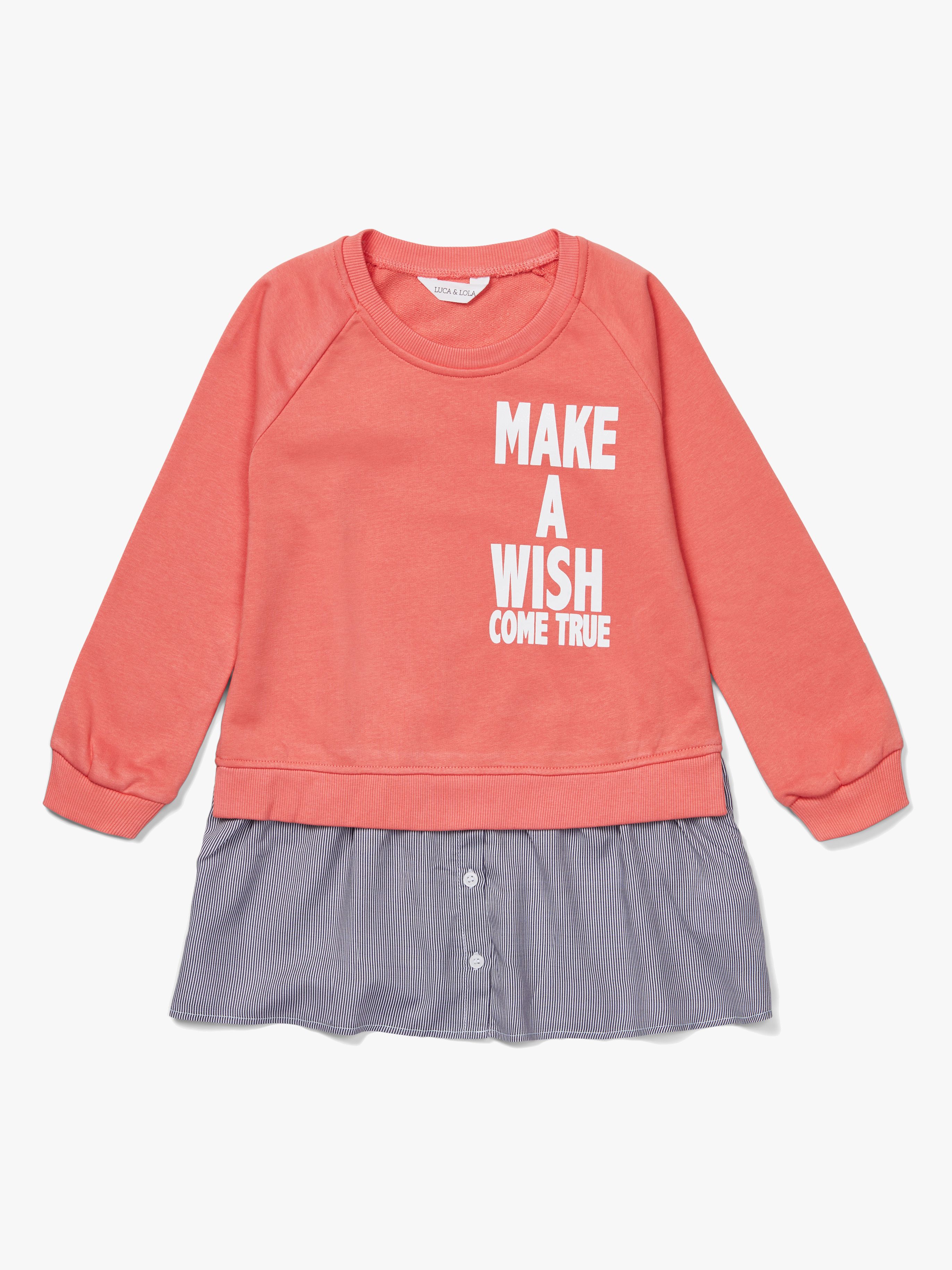 Luca &  Lola Giona Pullover, Pink 110-115
