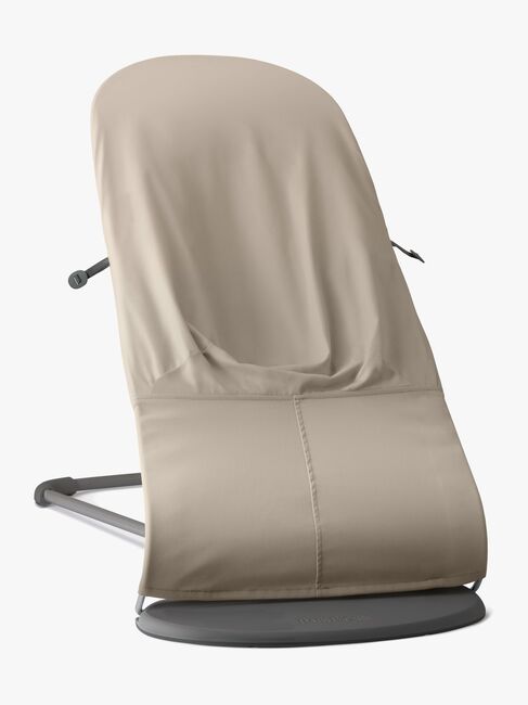 BabyBjörn Balance Soft Babywippe Tri-Fabric, Sandgrau