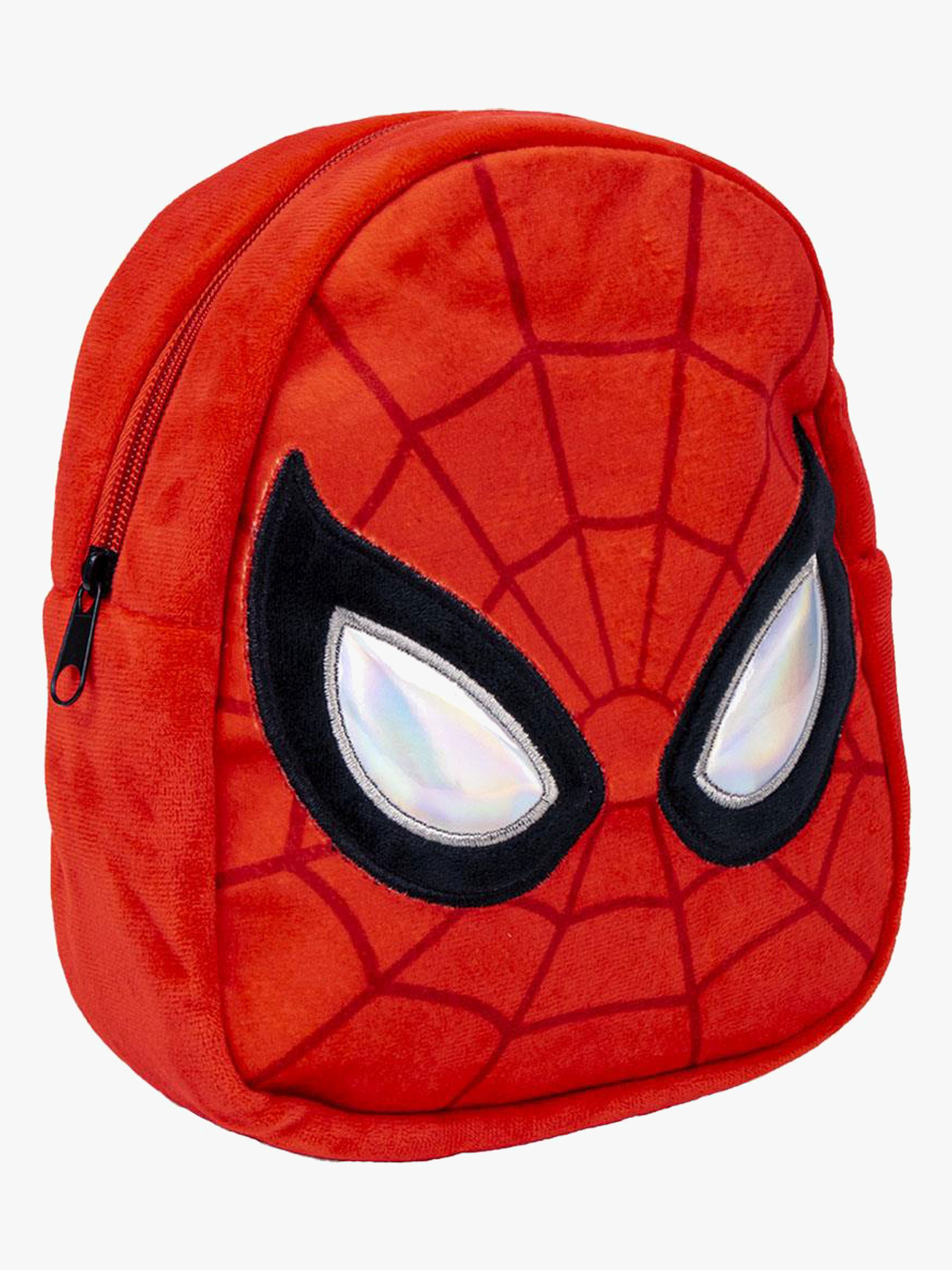 Spider-Man Plüsch Kinder Rucksack, Rot