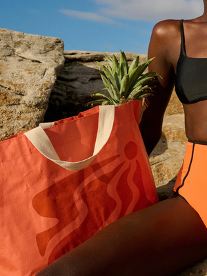 SUNNYLiFE Tragetasche, Terrakotta