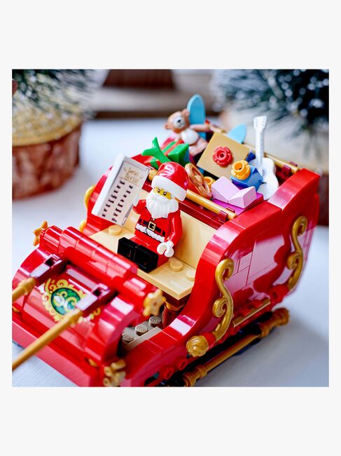 LEGO Iconic 40499 Schlitten des Weihnachtsmanns