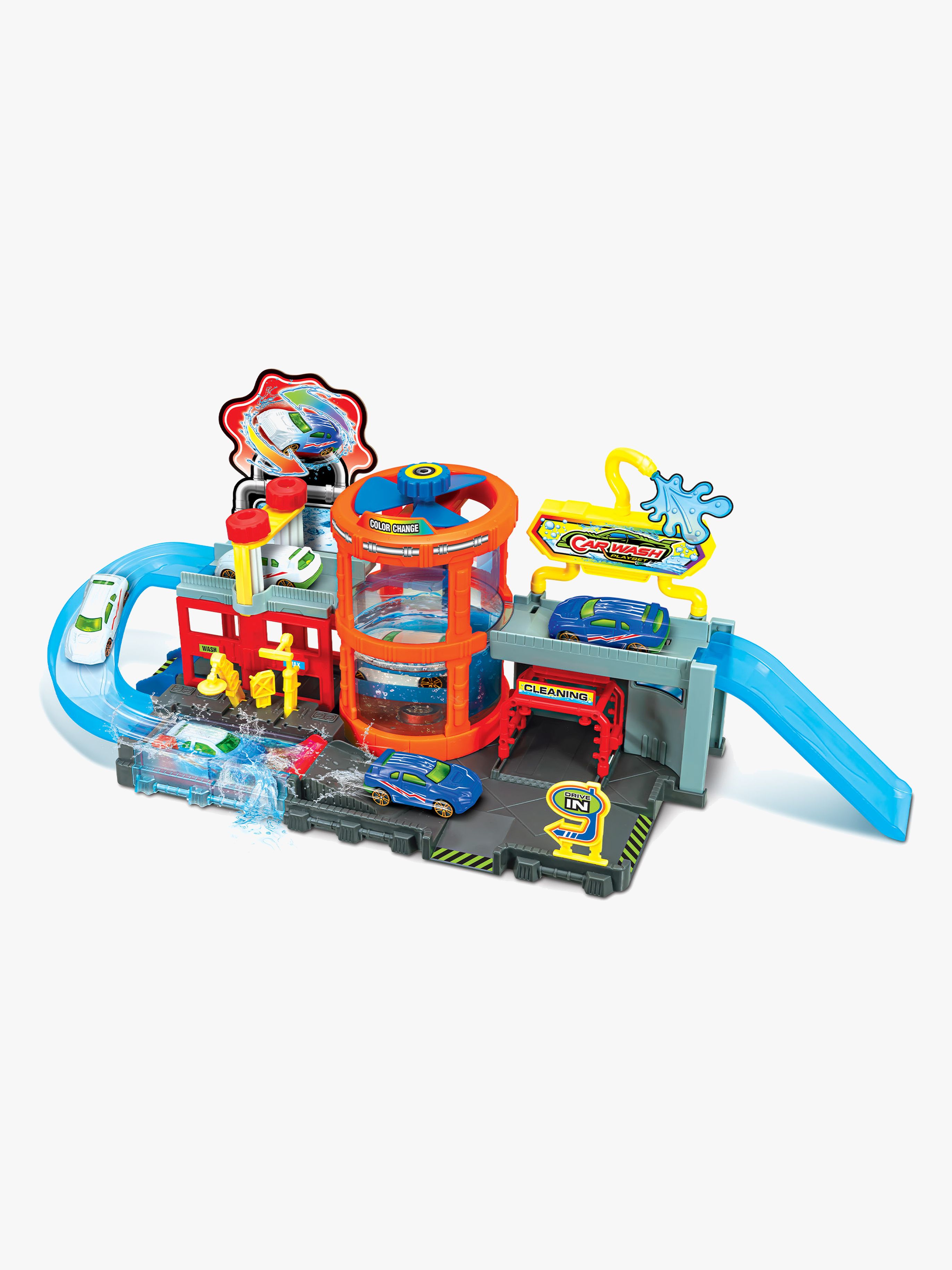 Car Wash Colour Change Spielset