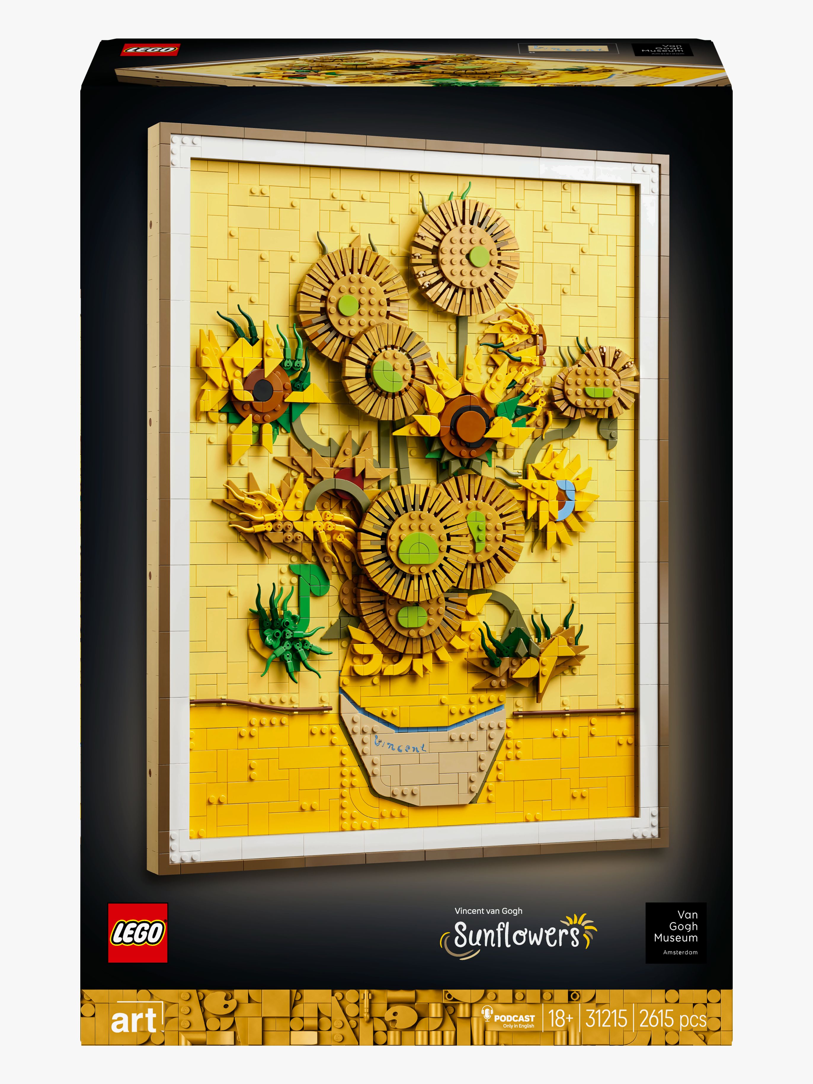 LEGO ART 31215 Vincent van Gogh – Sonnenblumen