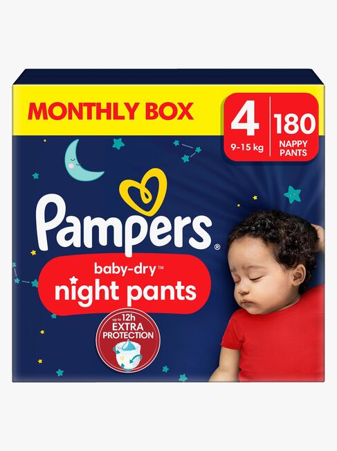 Pampers Baby Dry Night Pants Windeln Größe 4 9–15 kg 180er-Pack