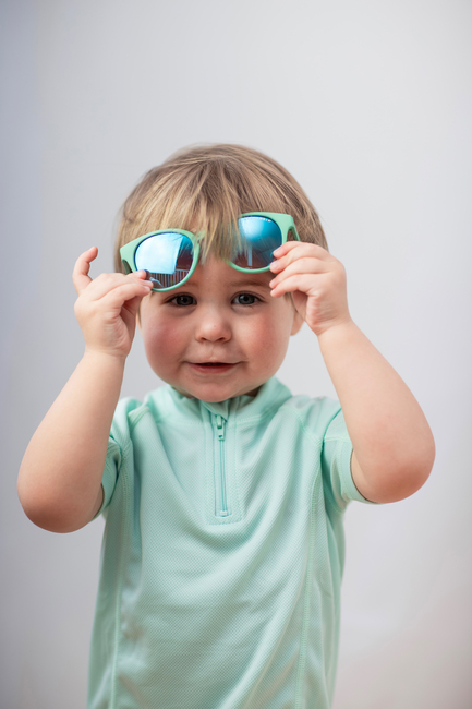 Geggamoja  Biegsam Sonnenbrille, Neptune Green