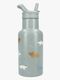Kidzroom Stainless Steel Trinkflasche 350 ml Small Talk, Grün