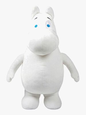 Mumin Mumin Kuscheltier 25 cm, Weiß