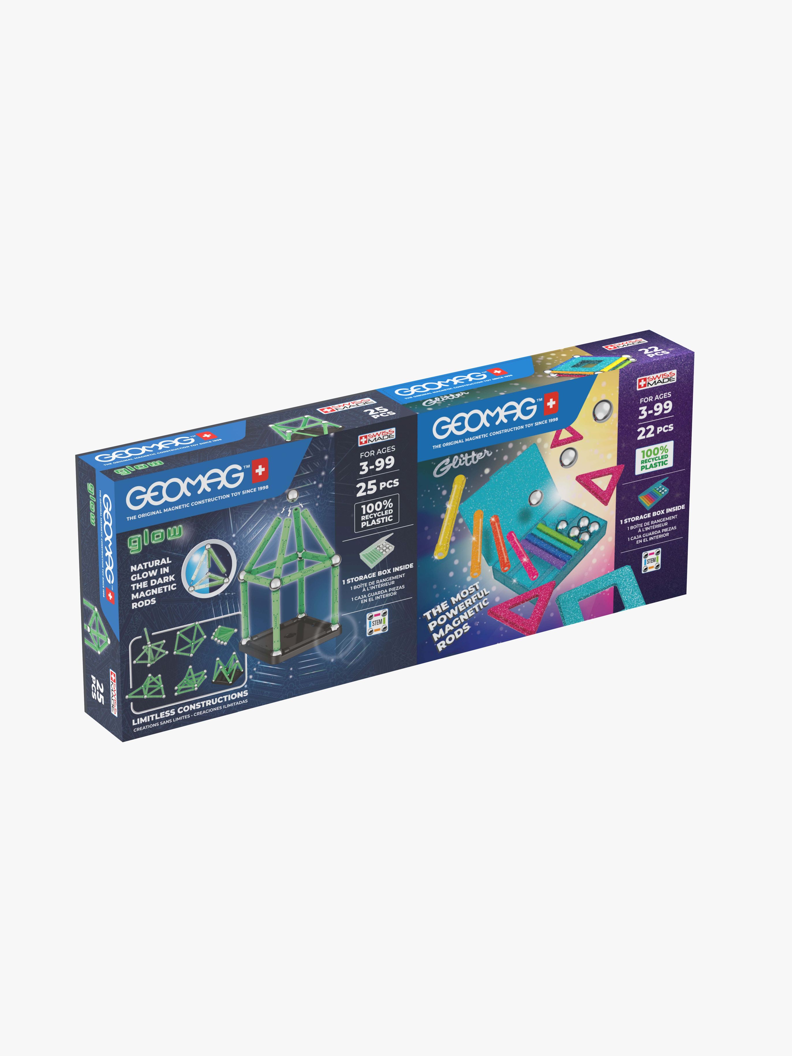 Glow & Glitter Panels Bausatz 2er-Pack 47 Teile