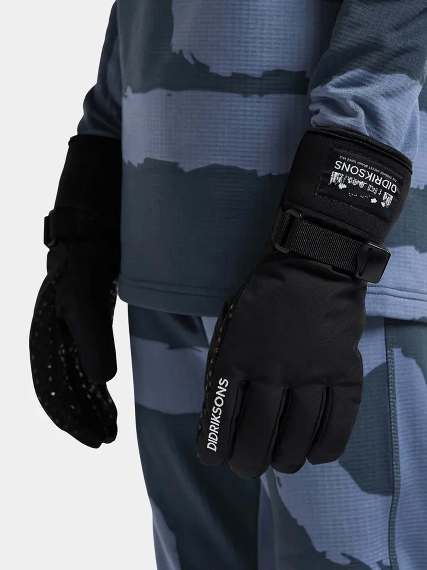 Didriksons Lovas Handschuhe, Schwarz, 10-12 Jahre