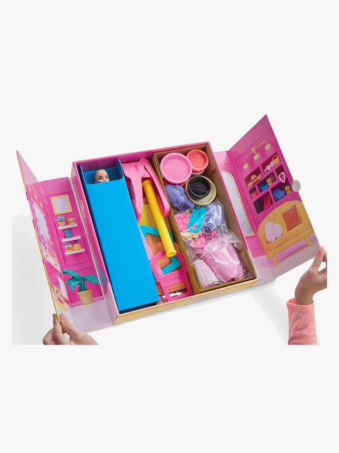 Play-Doh Barbie Knete mit Puppe Designer-Modenschau